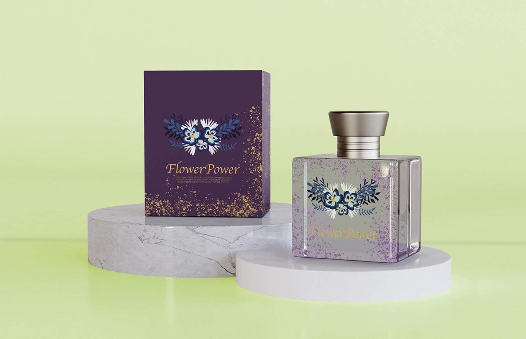 Material der Parfümverpackung